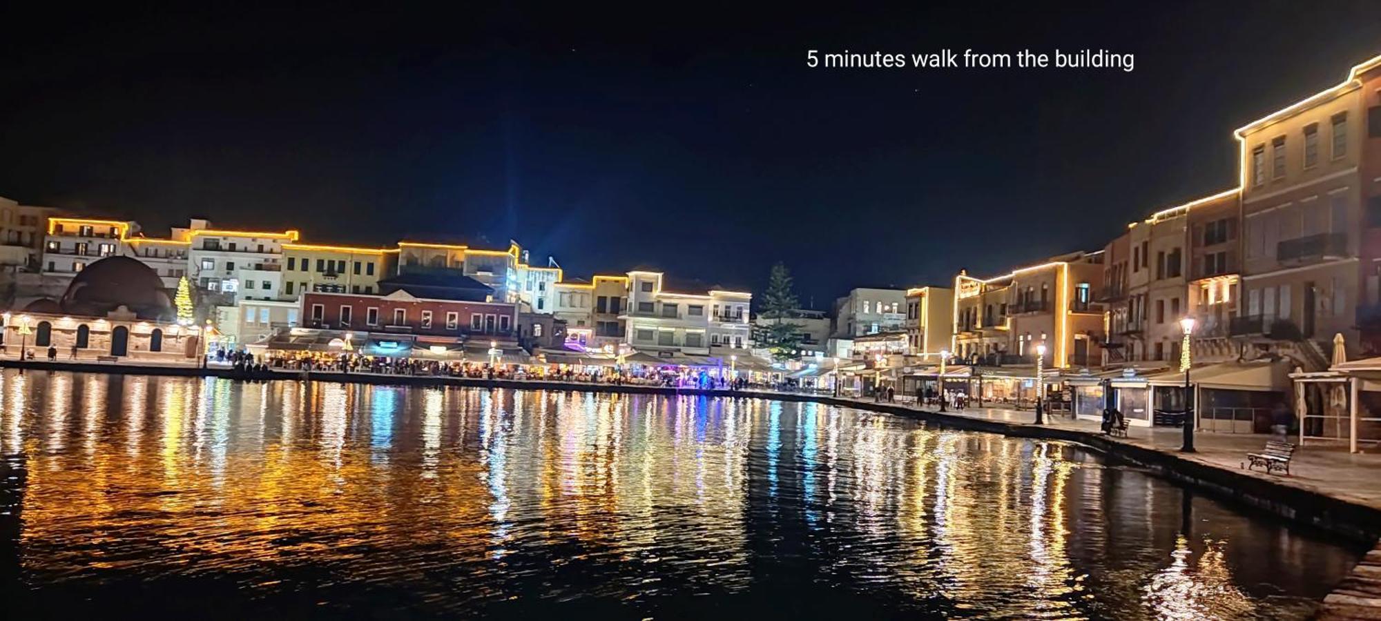 Panoramic Sea View Apartment Chania  Exterior photo