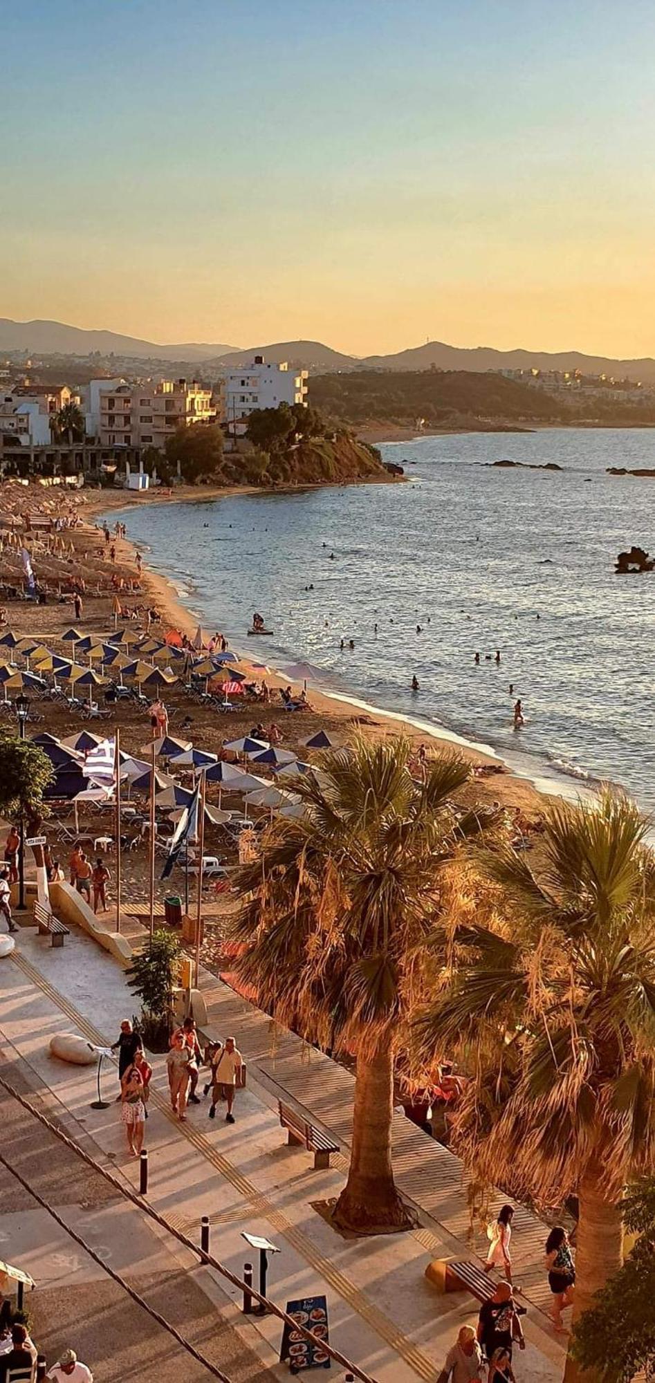 Panoramic Sea View Apartment Chania  Exterior photo