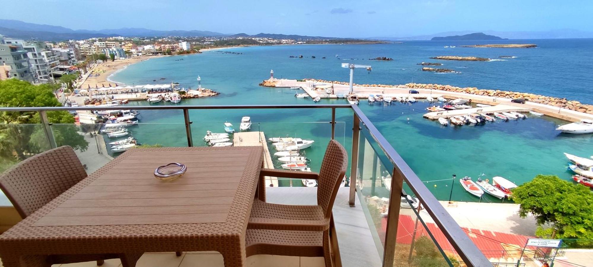 Panoramic Sea View Apartment Chania  Exterior photo