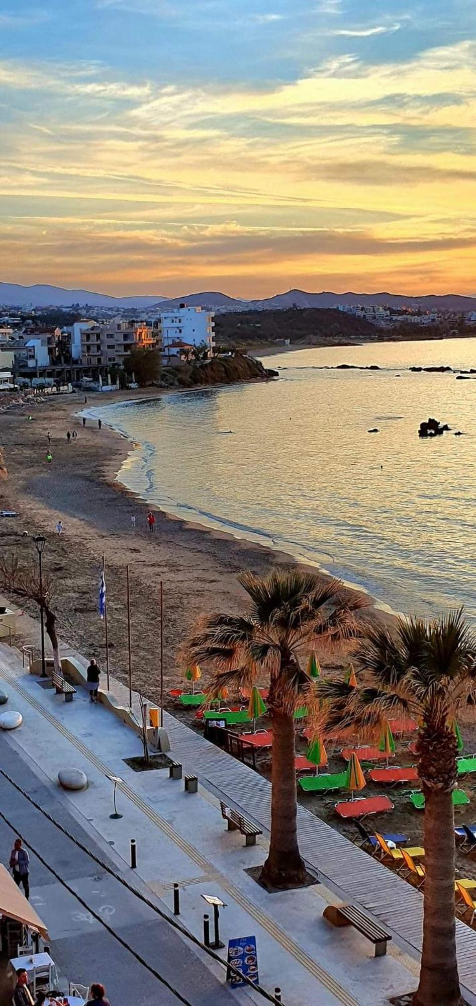Panoramic Sea View Apartment Chania  Exterior photo