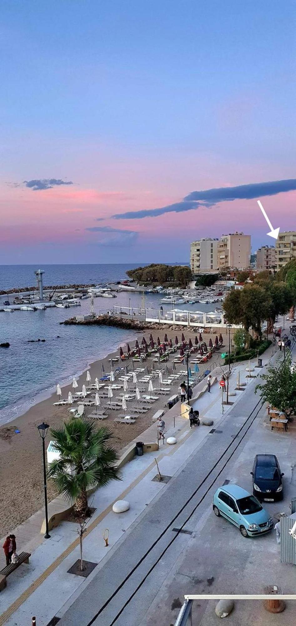 Panoramic Sea View Apartment Chania  Exterior photo