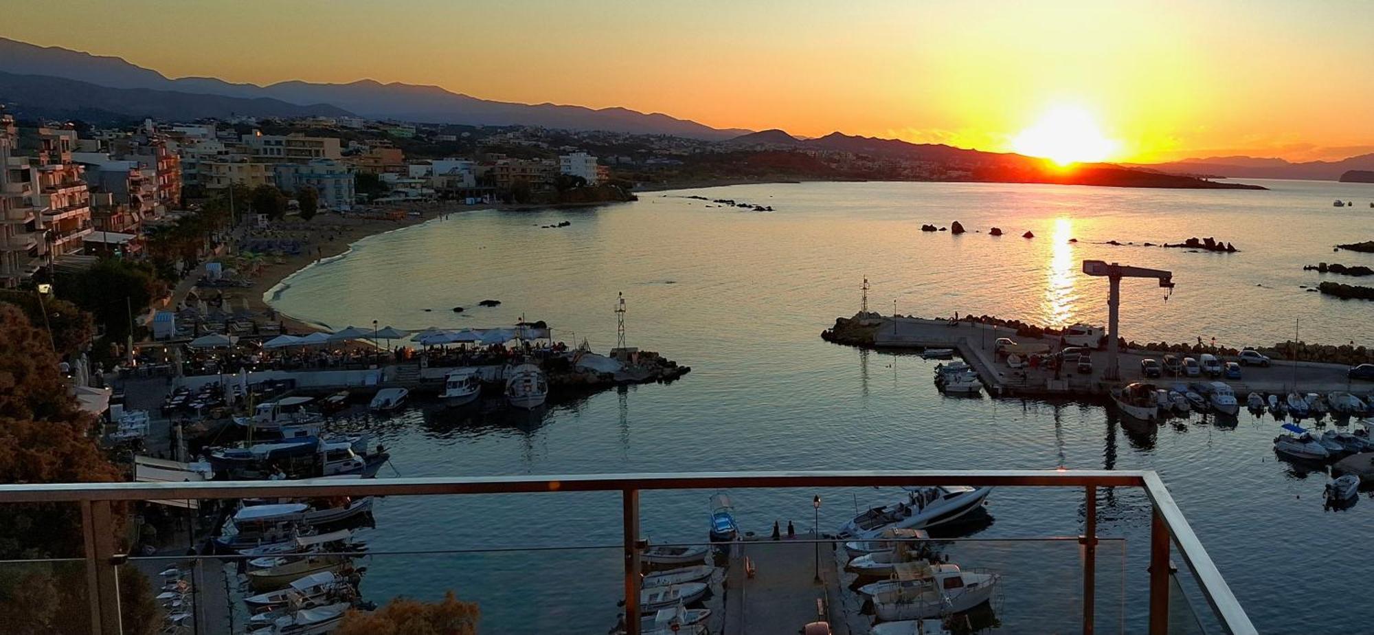 Panoramic Sea View Apartment Chania  Exterior photo