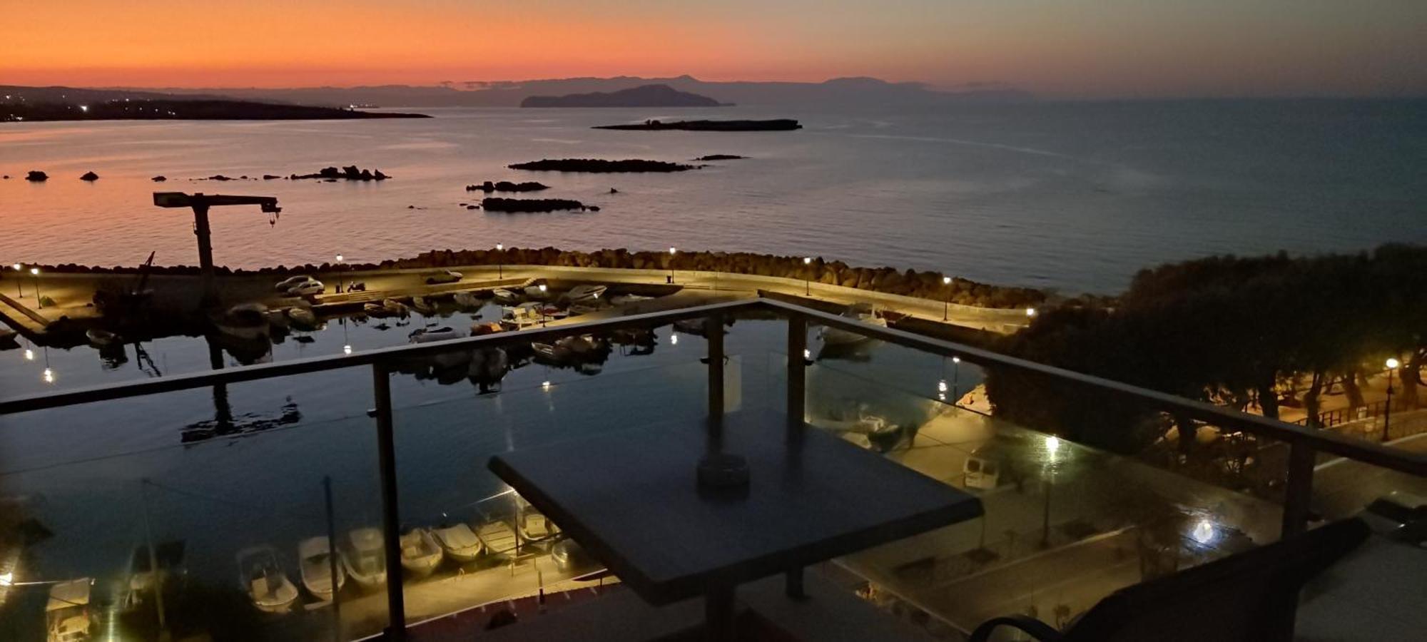 Panoramic Sea View Apartment Chania  Exterior photo