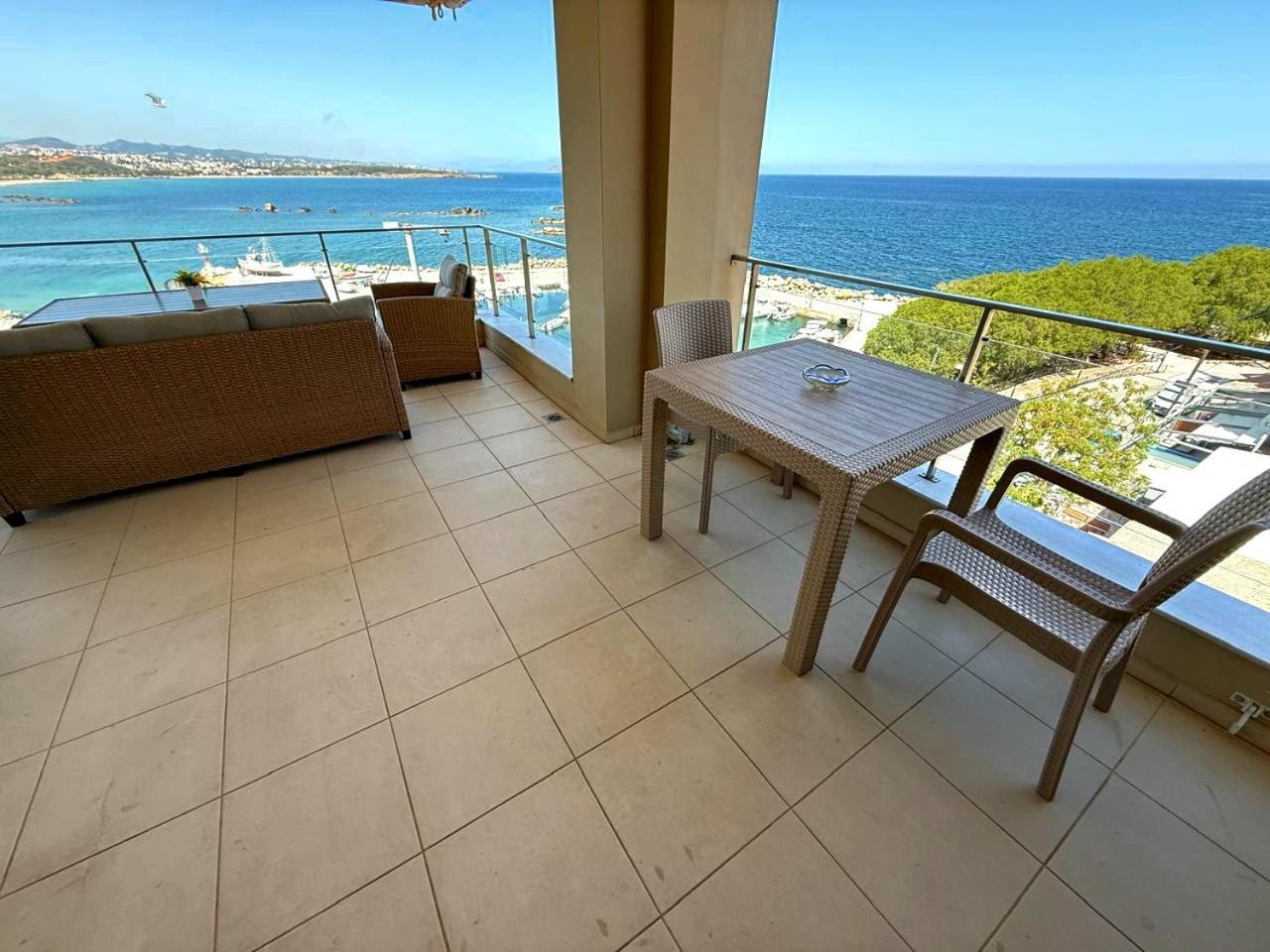 Panoramic Sea View Apartment Chania  Exterior photo